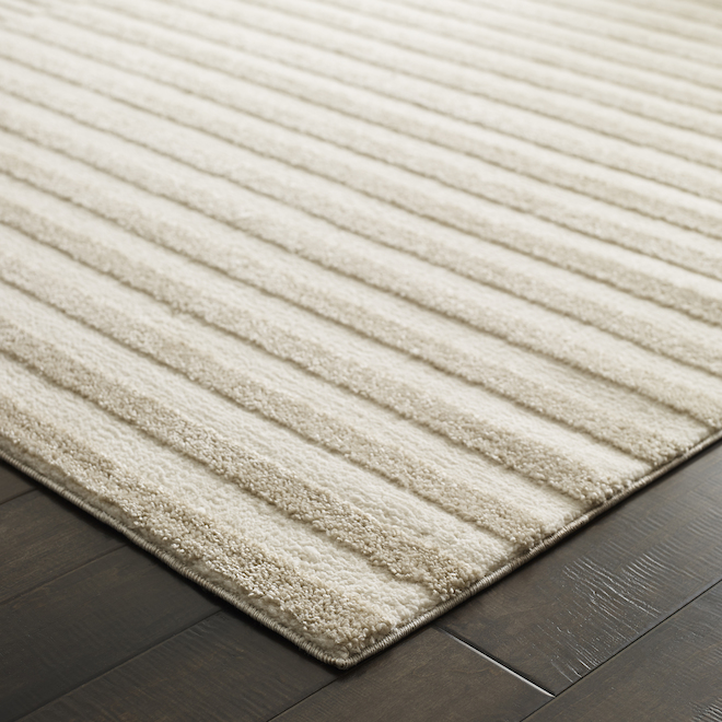 Tapis Liza Origin 21 en polypropylen 21,6 po x 35,4 po beige