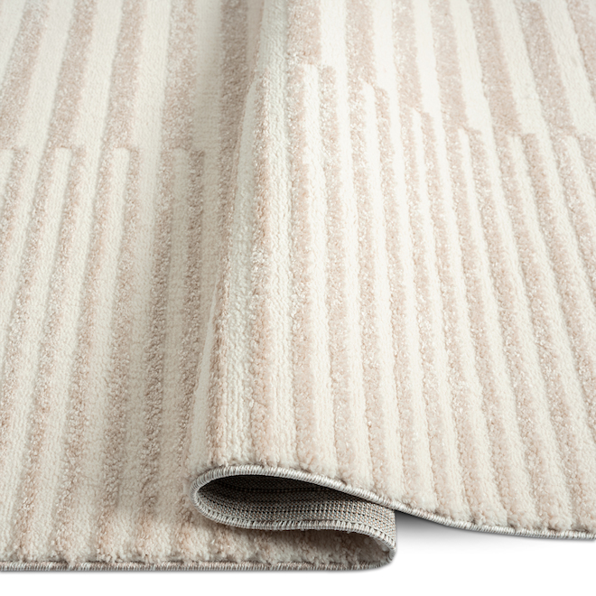 Tapis Liza Origin 21 en polypropylen 21,6 po x 35,4 po beige