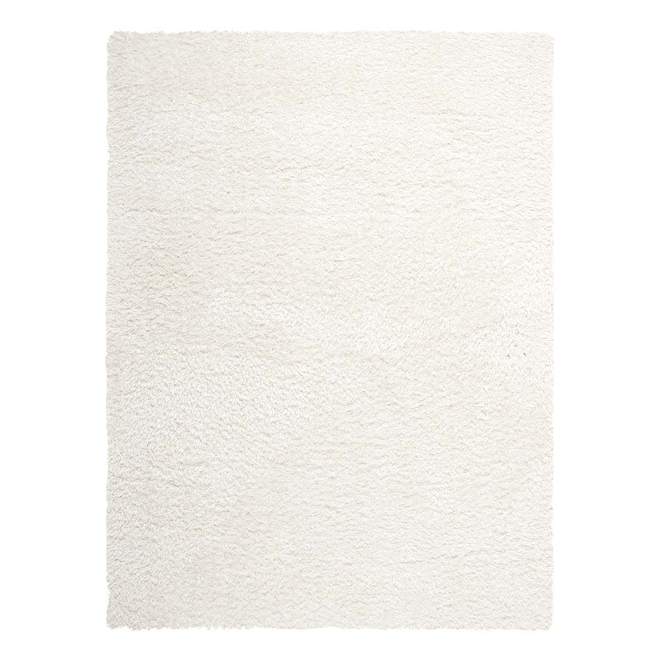 Christian Siriano Shag Area Rug of 5 ft 2 x 7 ft 2 - Cream