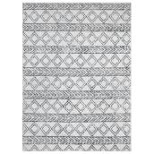 Elle Decor Contemp Area Rug of 5 ft 2 x 7 ft 2 - Grey