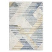 Elle Decor Abstract Area Rug of 5 ft 2 x 7 ft 2 - Blue