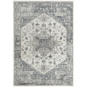 Elle Decor Traditionnal Area Rug of 5 ft 2 x 7 ft 2 - Grey