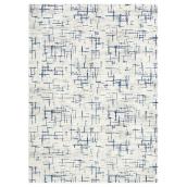 Elle Decor Check Area Rug of 5 ft 2 x 7 ft 2 - Blue