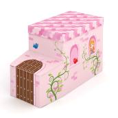 Pouf de rangement Château de princesse