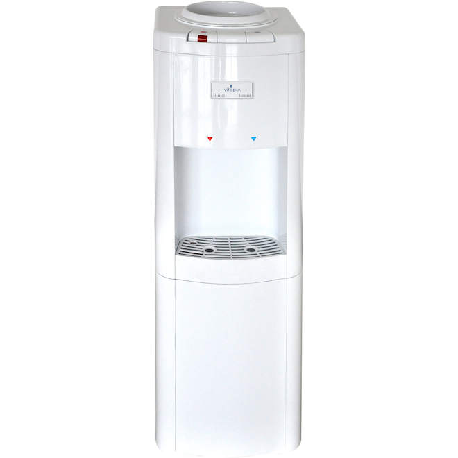 Vitapur Water Dispenser with Top Load 10.8 x 11.7 x 36.5-in - White