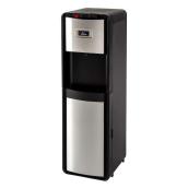 Vitapur Water Dispenser with Bottom Load 12.6 x 14 x 41.22-in - Black and Stainless Steel