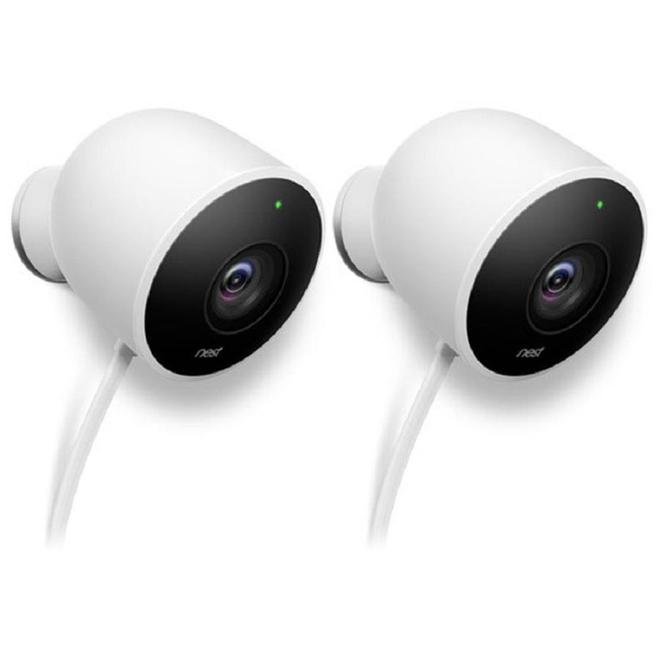 Nest Cam Bundle Outdoor (White) (2-Pack)