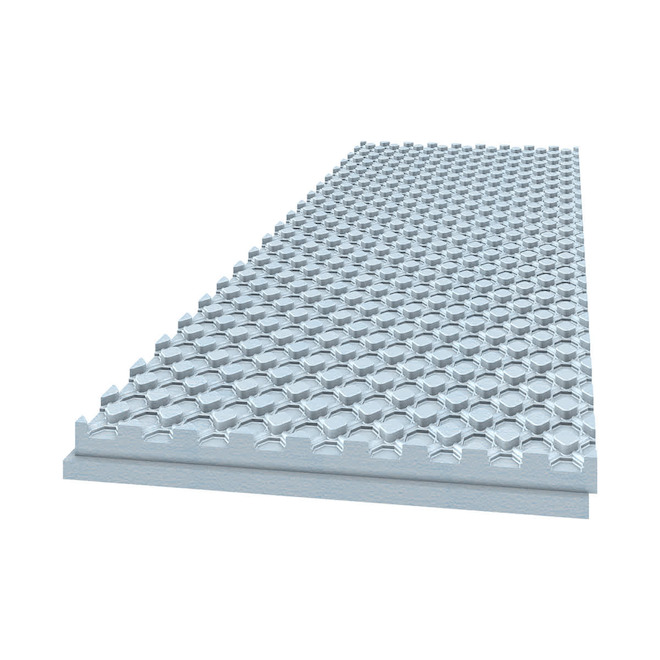 Styro Rail Hydropex Insulating Panel R10 Honeycomb System Mutlidirectional - 2.5 x 48 x 48-in