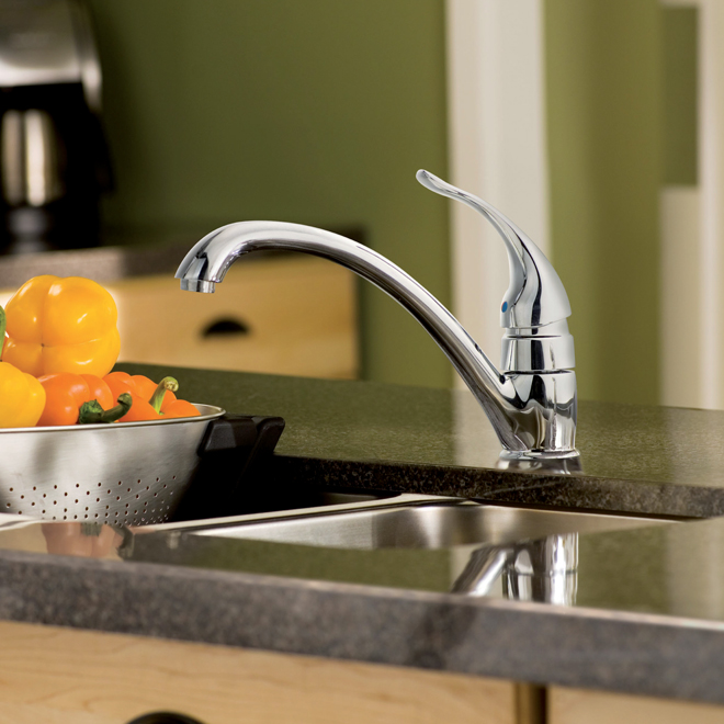 MOEN Kitchen Faucet - Torrance Collection - 1-Handle - Chrome Finish