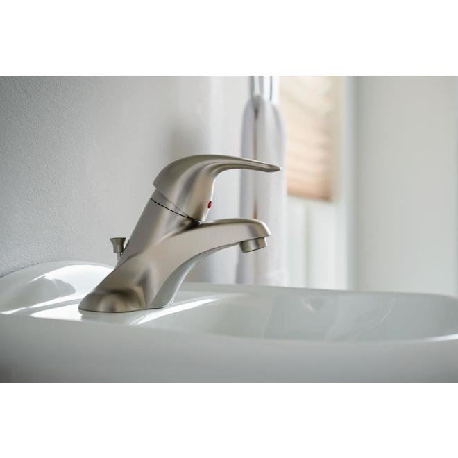 Moen Adler 1-Handle Bathroom Faucet - Brushed Nickel