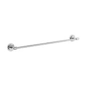 Moen Iso 24-in Chrome Plated Zinc Towel Bar