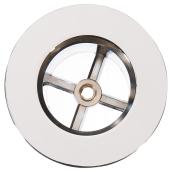 Crépine de baignoire à grille, chrome, 1/4''