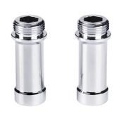 Sièges de robinet Waltec, 9/16'', chrome, paquet de 2
