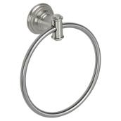 Moen Ellsworth Hand Towel Ring - Brushed Nickel - Zinc - 6-in W x 2 1/8-in D