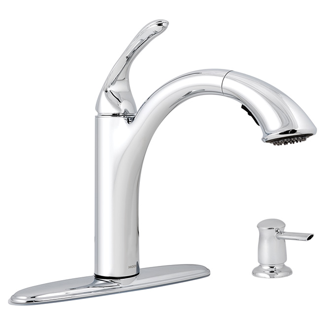 Kinzel 1 Handle Kitchen Faucet Chrome