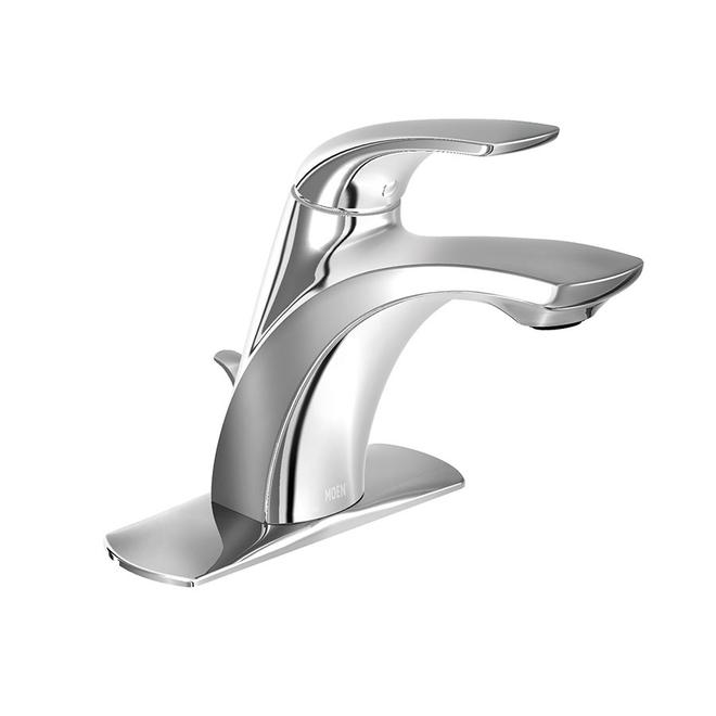 Moen Zarina Lavatory Faucet Chrome 1 Handle Modern Wsl84533 Rona - How To Install A Moen 3 Piece Bathroom Faucet
