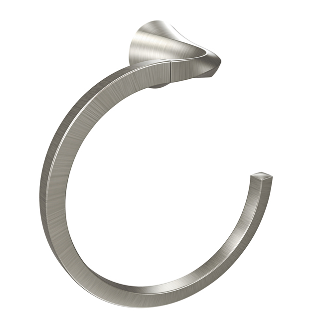 MOEN Oxby Towel Ring Brushed Nickel Y1286BN RONA   15025584 L 