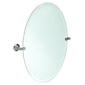 MOEN Sage Nickel Zinc/Glass Wall-Mounted Vanity Mirror