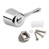 Lever Style Faucet Handle - Chrome Finish