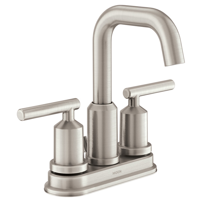 Moen Gibson Bathroom Faucet 2 Handles 4 Brushed Nickel