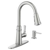 Robinet de cuisine rétractable à levier unique Tullis de Moen, acier inoxydable