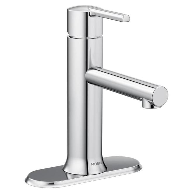 Robinet de lavabo Moen Arlys chrome, 1 poignée référencée WaterSense