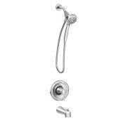 Moen Tiffin Bath and Shower Faucet - 1 Handle - 6.65-L/min - Chrome