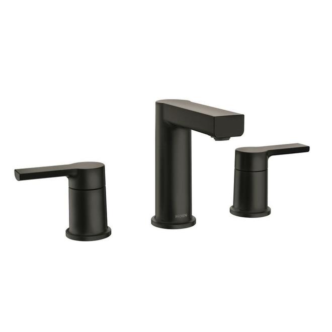 Moen Rinza Bathroom Faucet 2 Handles Matte Black 84629bl Rona - How To Remove A Moen 3 Piece Bathroom Faucet