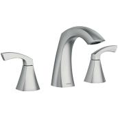 Moen Lindor 2-Handle Bathroom Sink Faucet - Metal and Plastic Brushed Nickel
