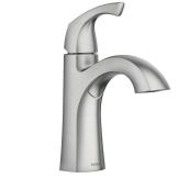 Moen Lindor Spot Resist Brushed Nickel 1-Handle WaterSense Bathroom Sink Faucet
