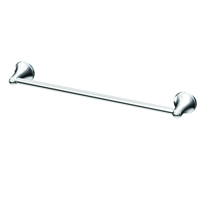 MOEN Laia 24-in Chrome Plated Metal Towel Bar