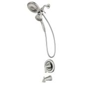 Moen Graeden Tub and Shower Faucet with 1 Handle - Stainless Steel