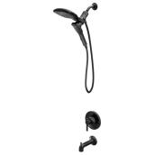 Ensemble robinet pour baignoire-douche Zyla MOEN à 1 poignée, chrome poli