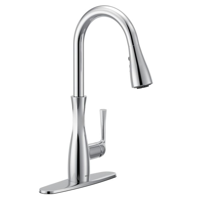 MOEN Arlia Kitchen 1-Handle Pulldown Faucet - Chrome