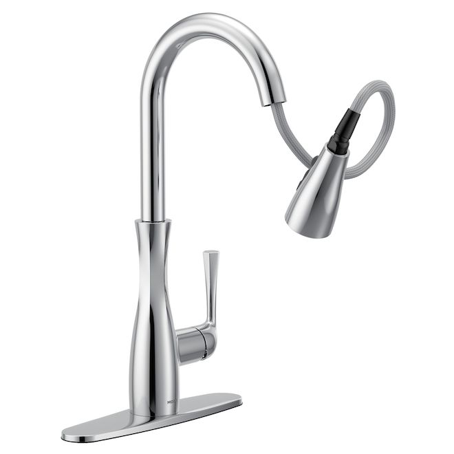 MOEN Arlia Kitchen 1-Handle Pulldown Faucet - Chrome