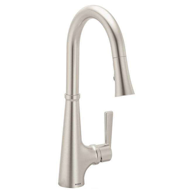 MOEN Joplin Pull-Down Kitchen Faucet with 1 Handle 16-in - Spot Resist Stainless Steel