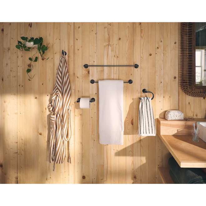 MOEN Graeden Toilet Paper Holder Pivoting - Matte Black