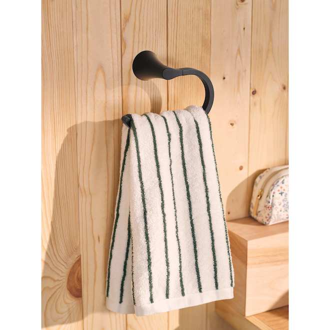 MOEN Graeden Towel Ring - Matte Black