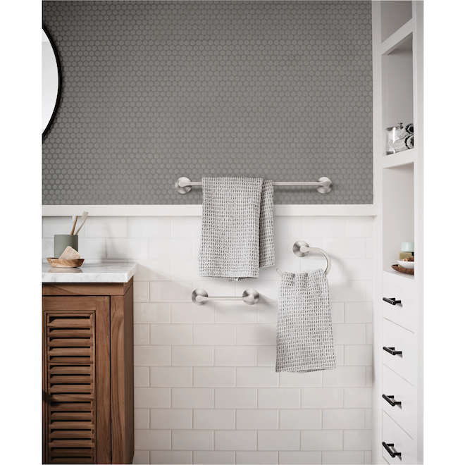 MOEN Graeden Towel Ring - Brushed Nickel