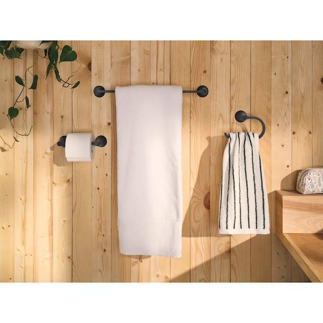 MOEN Graeden Accessory Kit for Bathroom 3-Piece - Matte Black