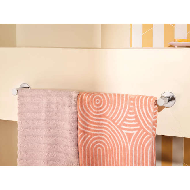 MOEN Avri Towel Bar 24-in - Chrome