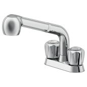 Robinet pour cuve de lavage à bec rétractable Uberhaus, chrome, 2,2 gal/min