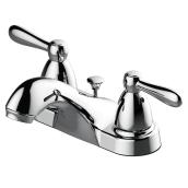 Robinet de lavabo à 2 poignées, chrome poli