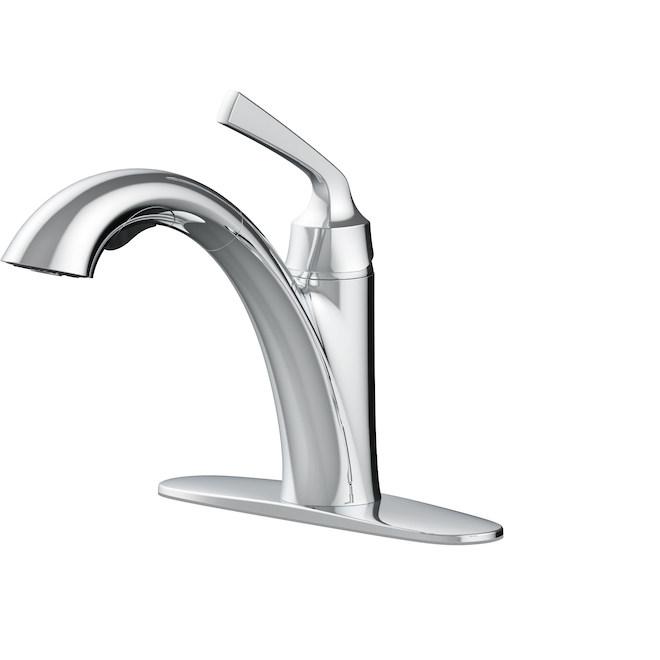 Landon & Co. Eastmain Kitchen Faucet with 1 Handle and Pull-Down Spout - Chrome
