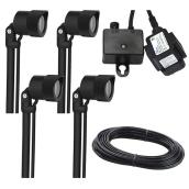 Set of 4 Multi Color LED Nano Spot Light