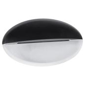 LED Deck Stair Lights - 4 LED - 4 Pack - Black