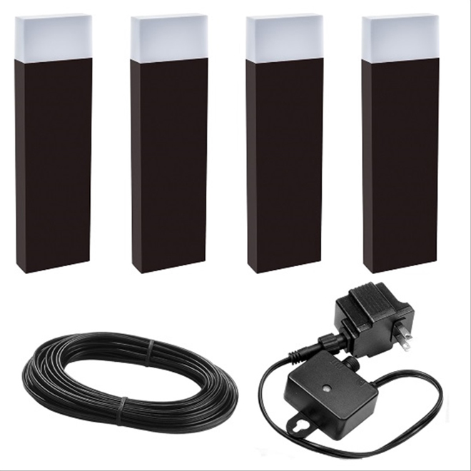 Paradise Led Low Voltage Garden Lights 4 Black 6 Pieces Paradise Led Low Voltage Garden Lights 4 Black 6 Pieces Gl33994bk Rona