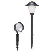 Garden Light and Spotlight Kit - Low Voltage - Black