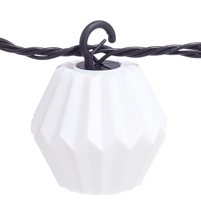 String Lights - 10 Lights - White Origami