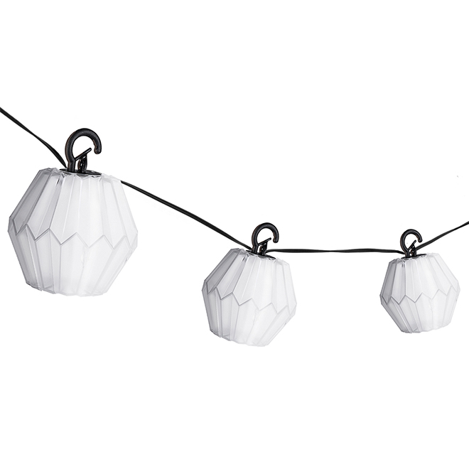 String Lights - 10 Lights - White Origami